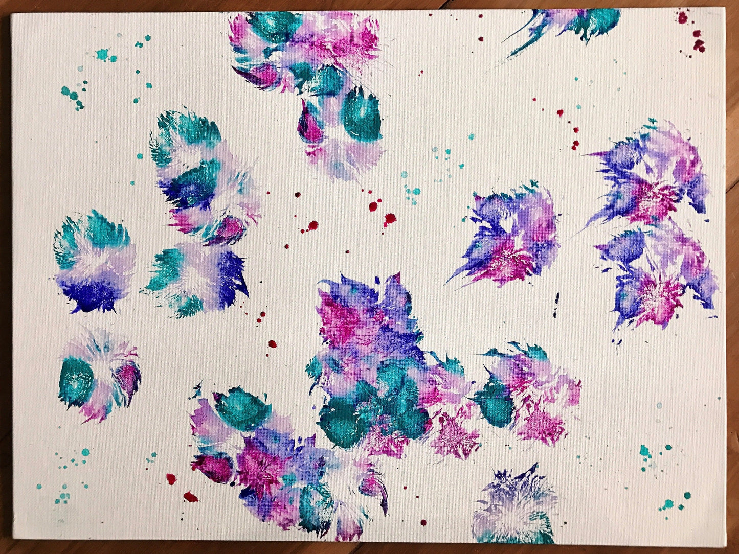 Paw Print Paintings By Juniper