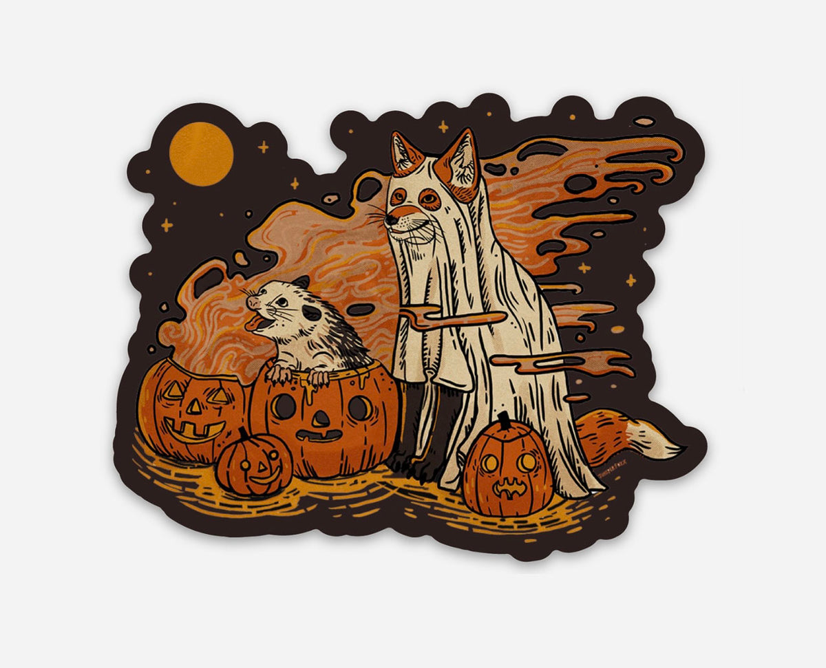 Spooky Pals Weatherproof Sticker