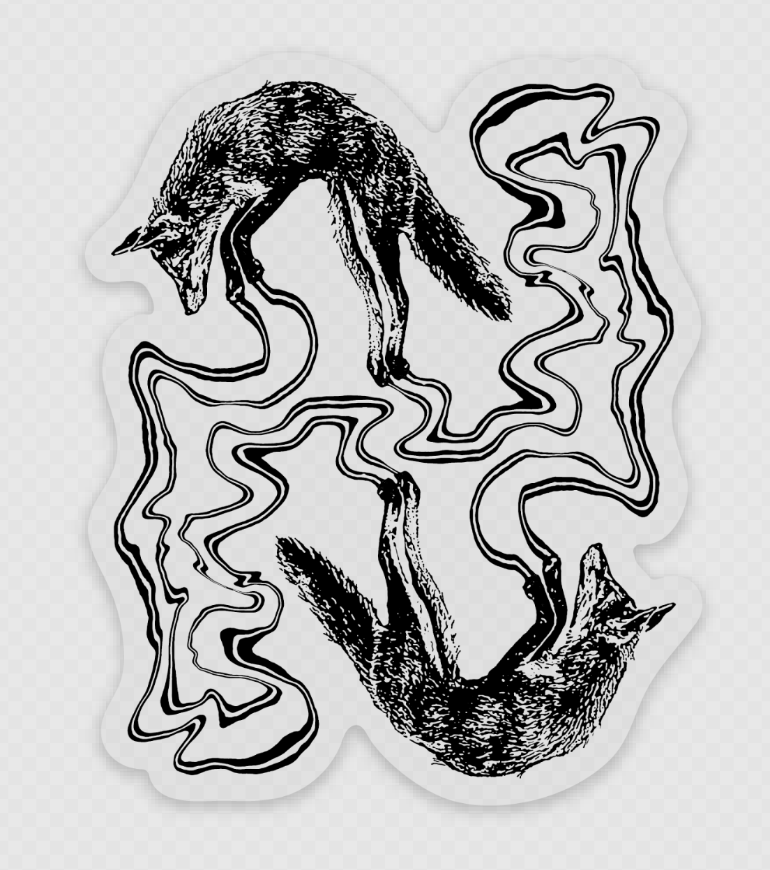 String Theory Weatherproof Sticker