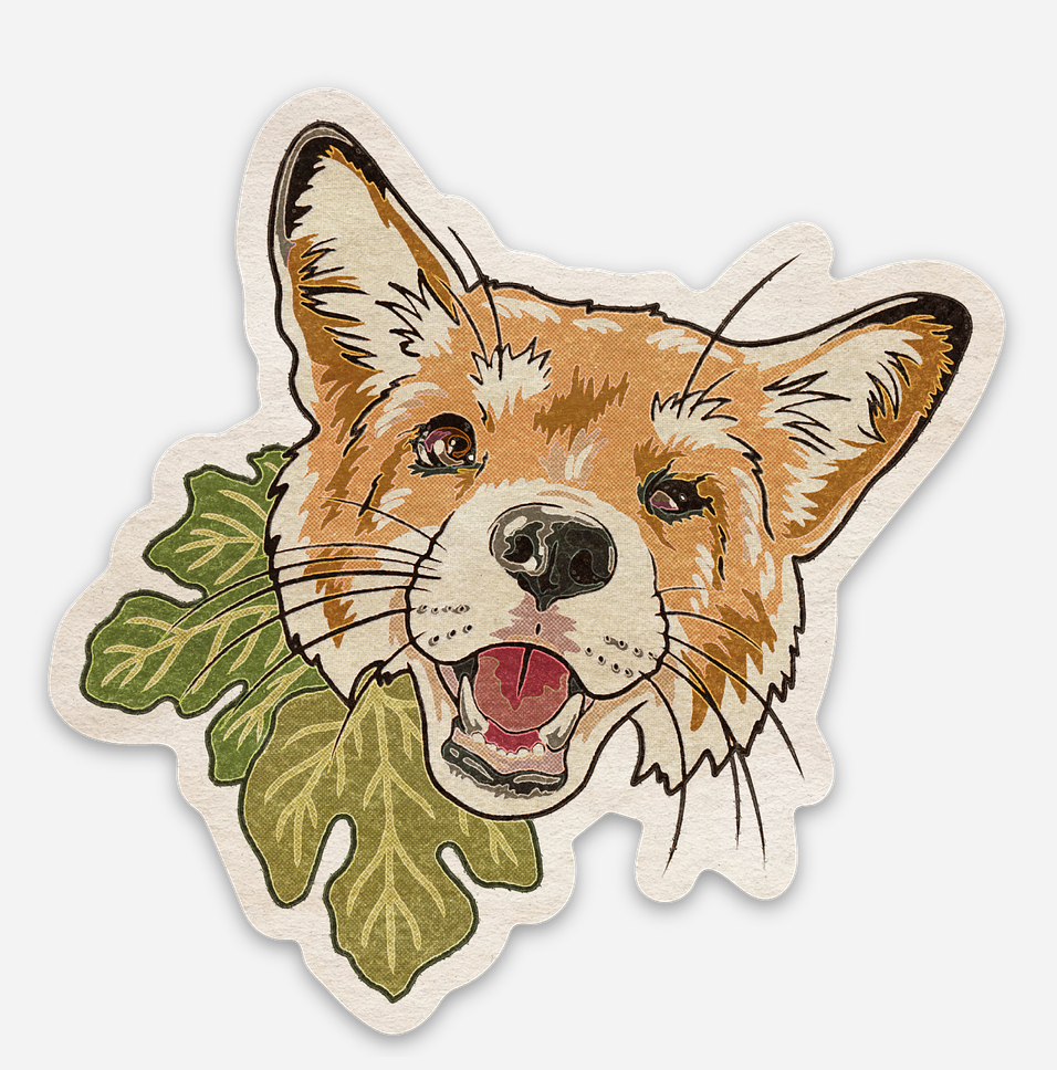 Fig Vinyl Sticker