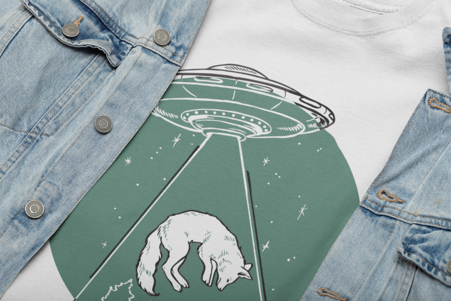 Elmwood Galactic Fox Tee