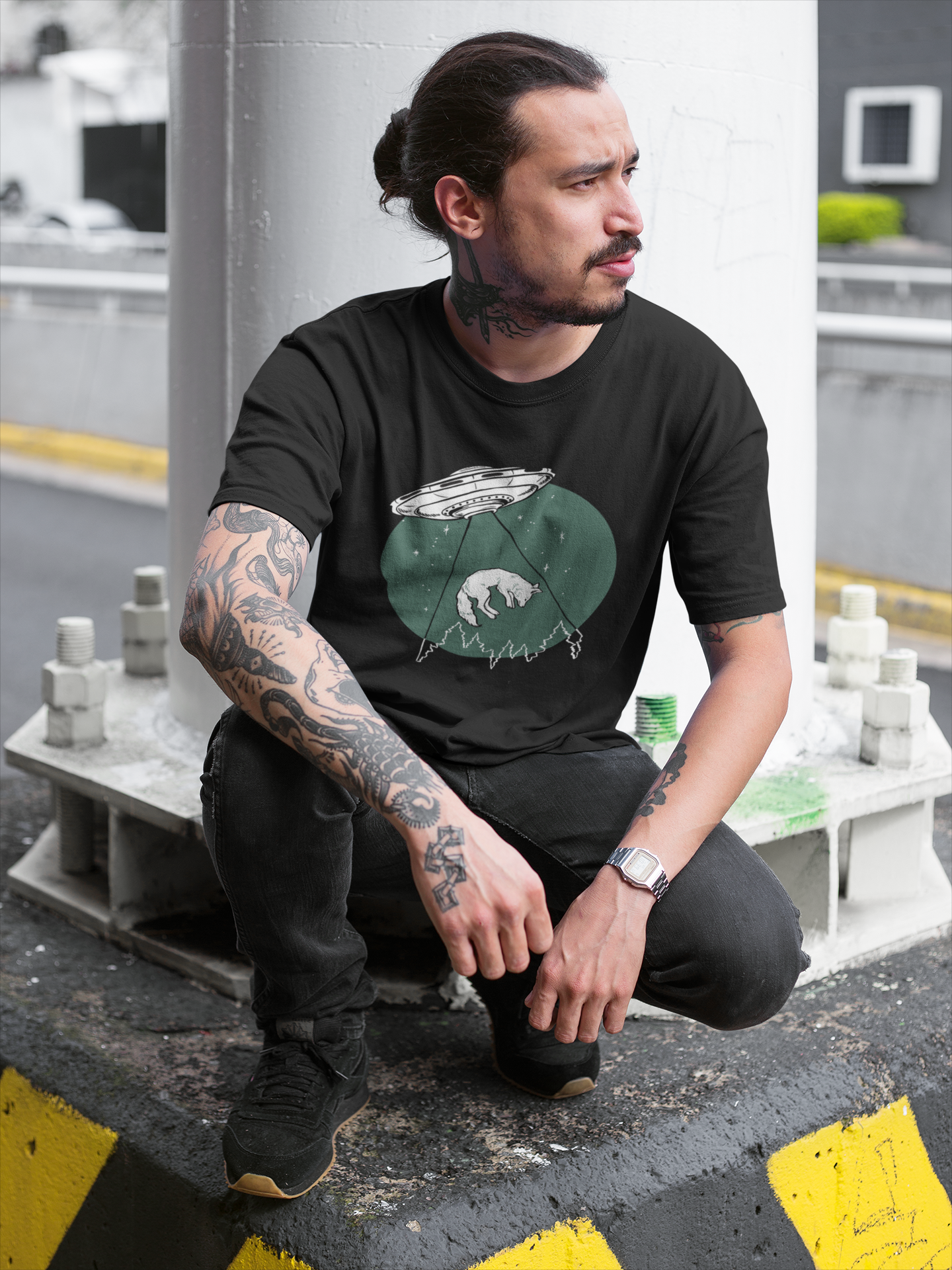 Elmwood Galactic Fox Tee