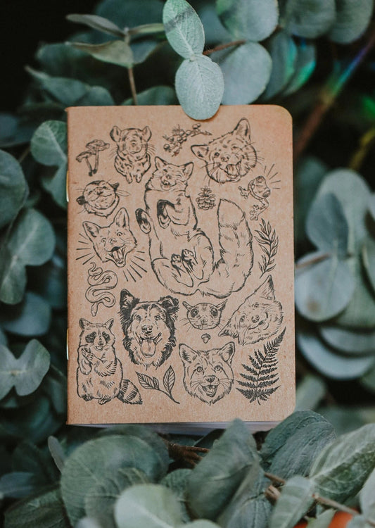 Juniper and Friends Pocket Notebook