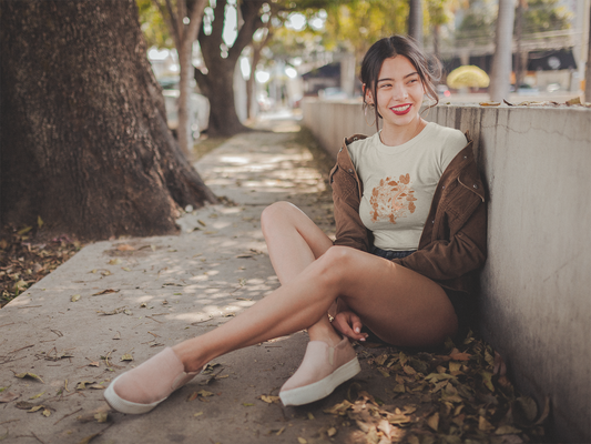 Mushroom Forest Cropped Tee