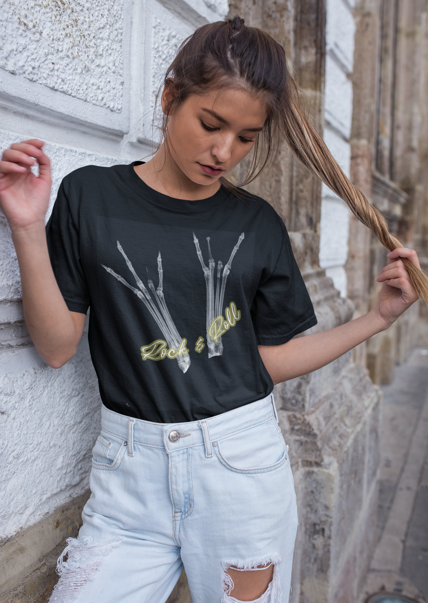 Fig's Oversized Rock & Roll Tee